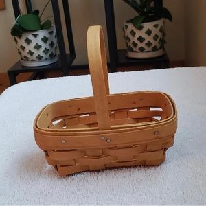 Longaberger Vintage Small Parsley 2001 Basket